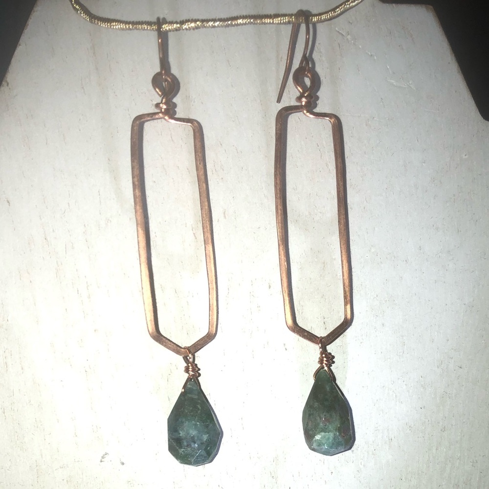 Copper Earrings - image 4